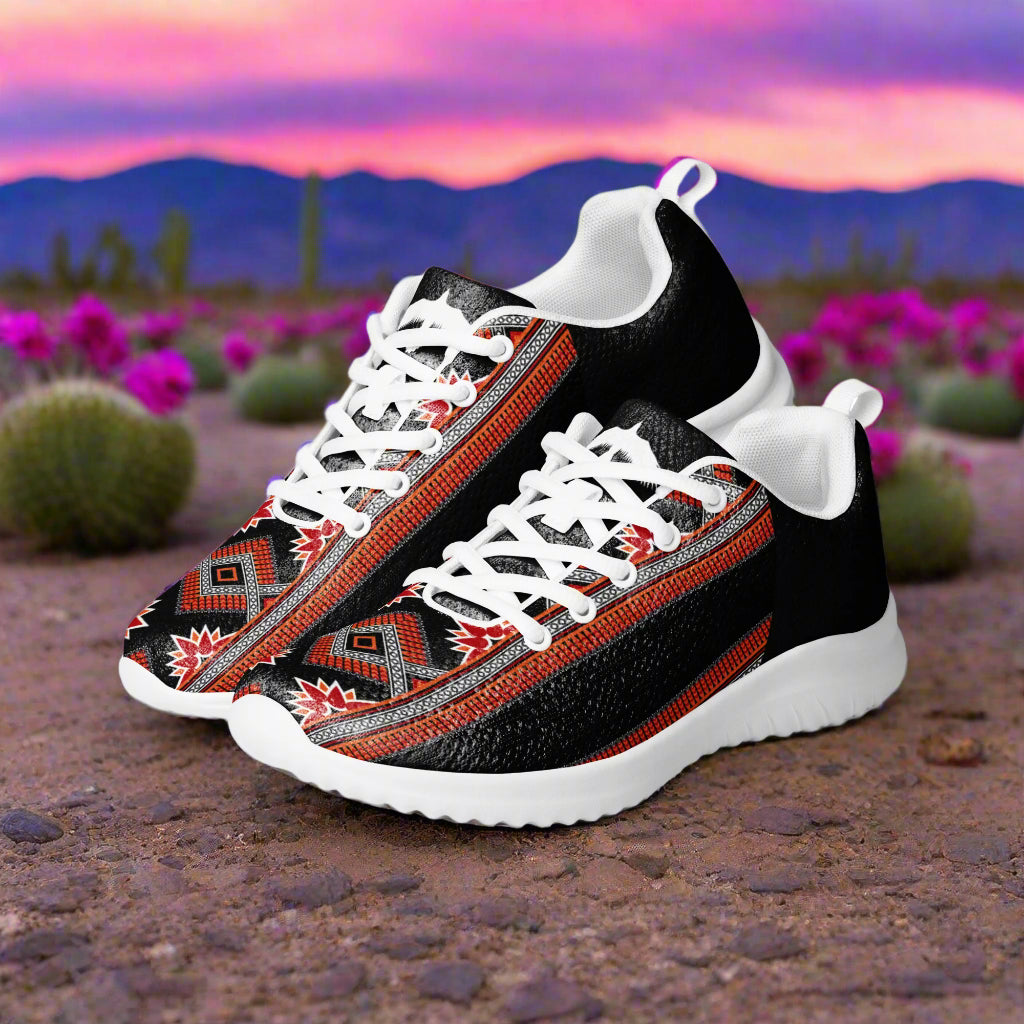 Barbarosa Halftone Athletic Shoes for Women with Vibrant Design and Comfortable Fit