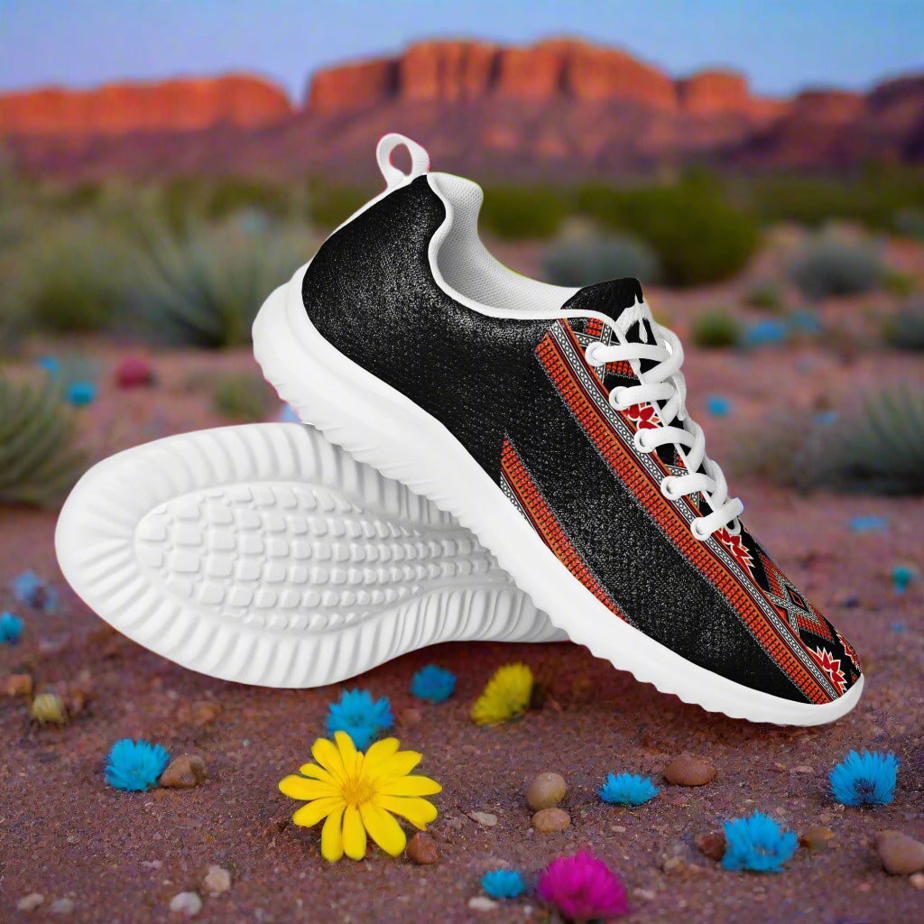 WildSage Market Barbarosa Halftone Athletic Shoes with Vibrant Colors and Lightweight Design