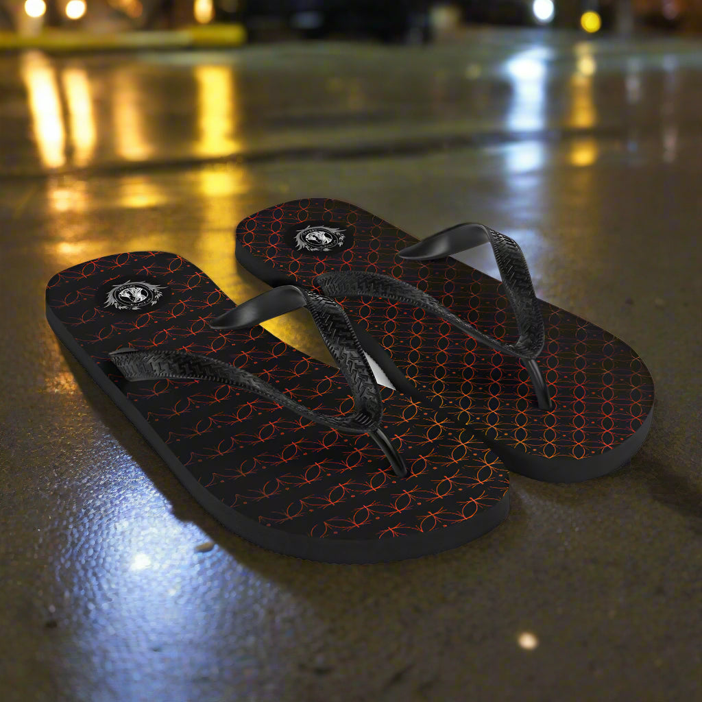 WildSage Market distinctive summer footwear flip flops with a stylish pattern suitable for warm weather