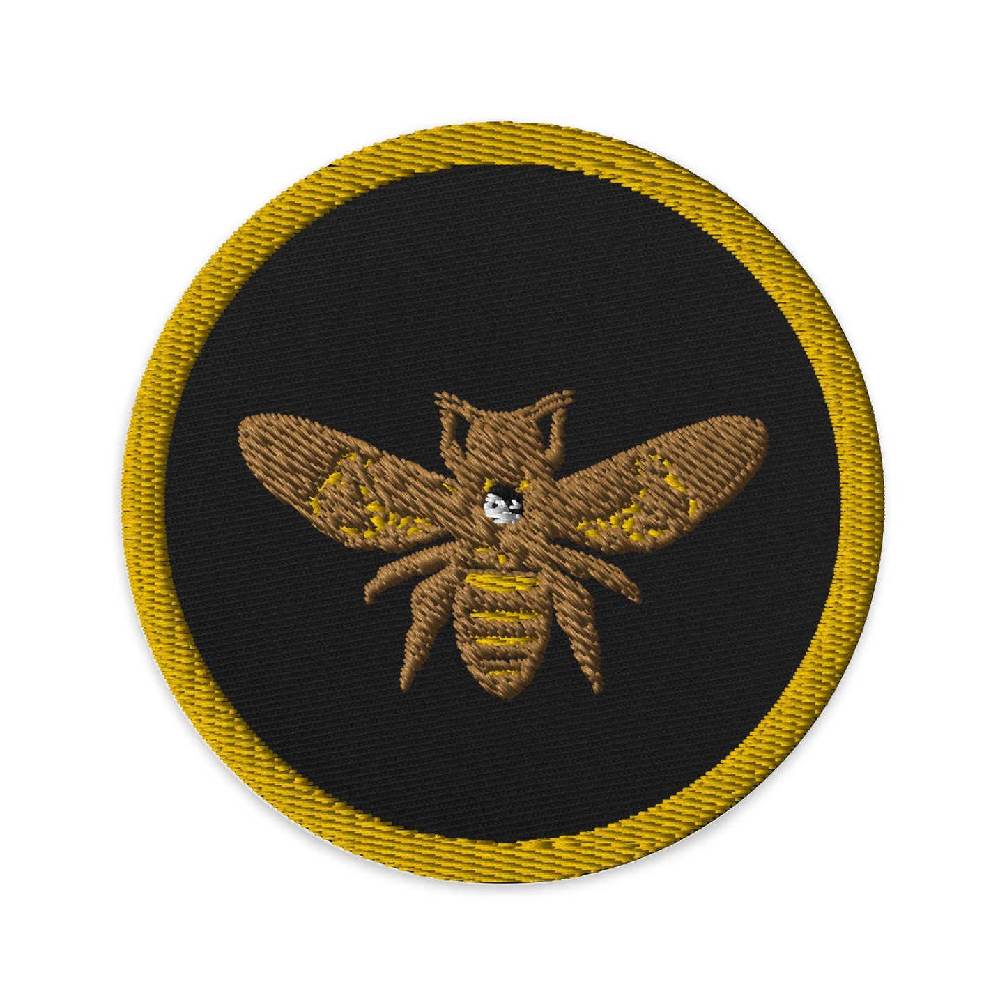 Eden Garden | Embroidered Patch | Flying Bee