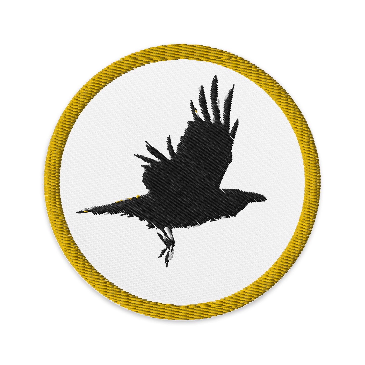 Eden Garden | Embroidered Patch | Flying Raven