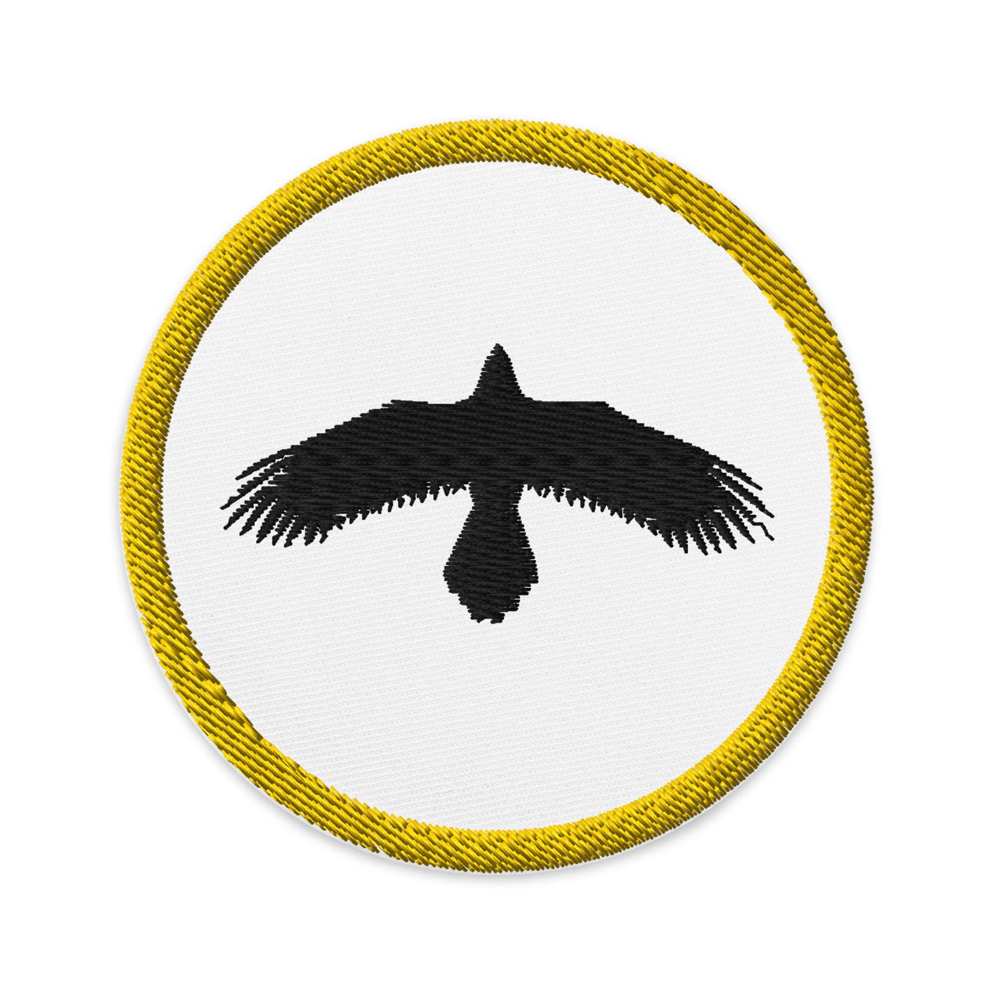 Eden Garden | Embroidered Patch | Black Raven