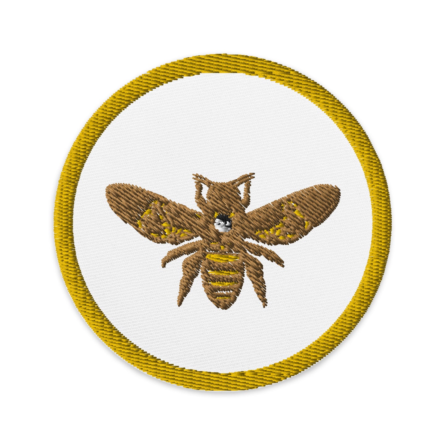 Eden Garden | Embroidered Patch | Flying Bee