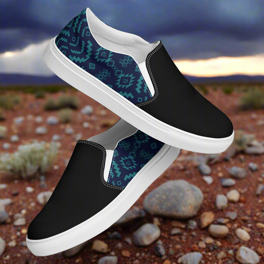 Slip-on Canvas Shoes BlueRock Two Tone stylish footwear perfect for casual outings and everyday wear