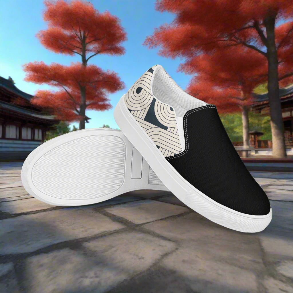 Slip-on Canvas Shoes Dream Cloud Two Tone with stylish design perfect for casual wear