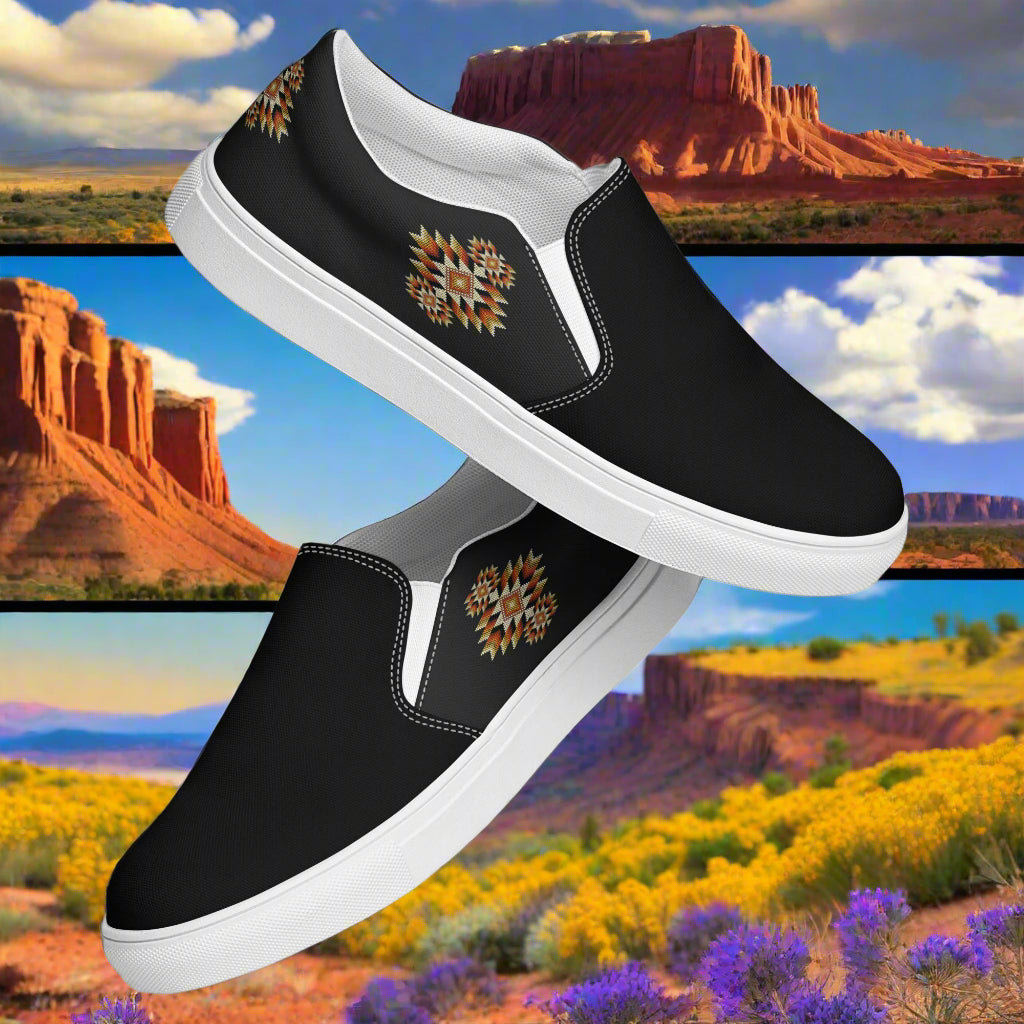 WildSage Market Southwest style mens shoes two tone featuring a unique design perfect for casual wear