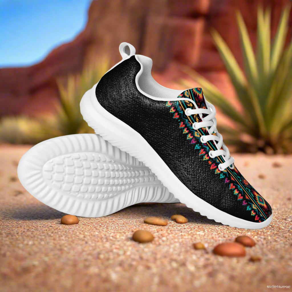 Southwest Pattern Women’s Custom Athletic Shoes