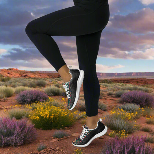 Southwest Pattern Women’s Custom Athletic Shoes