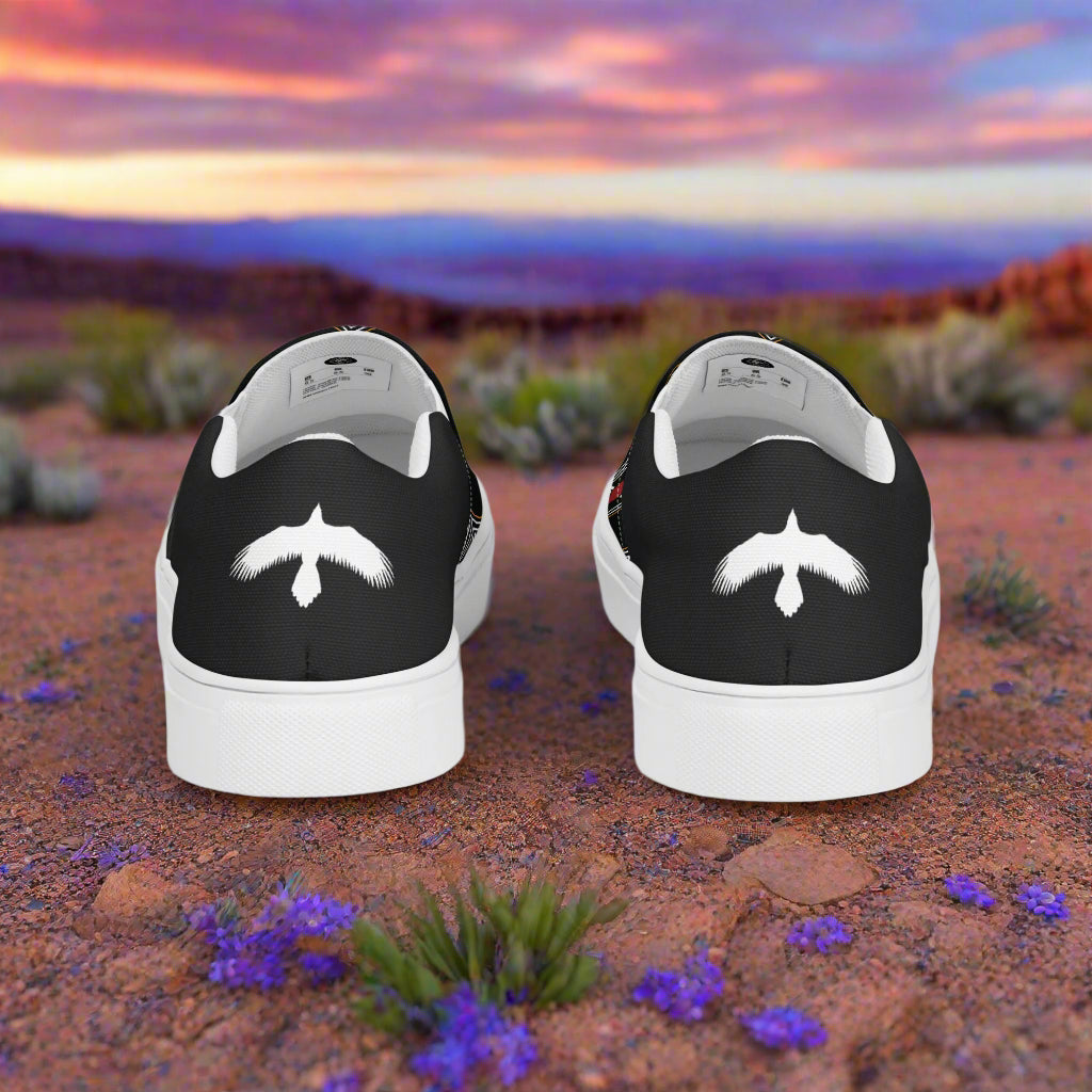 Southwest Print Women’s Slip-on Canvas Shoes Halftone