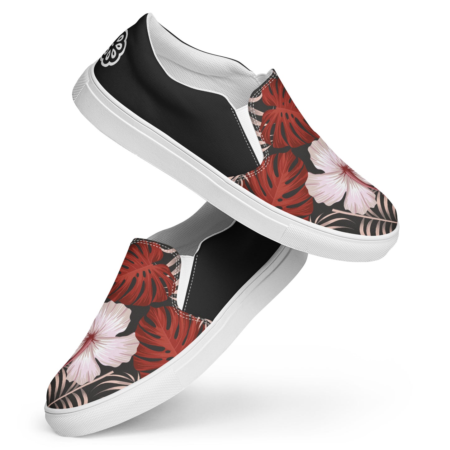 Eden Garden | Women’s Slip-on Canvas Shoes | Kuai Halftone - WildSage Market