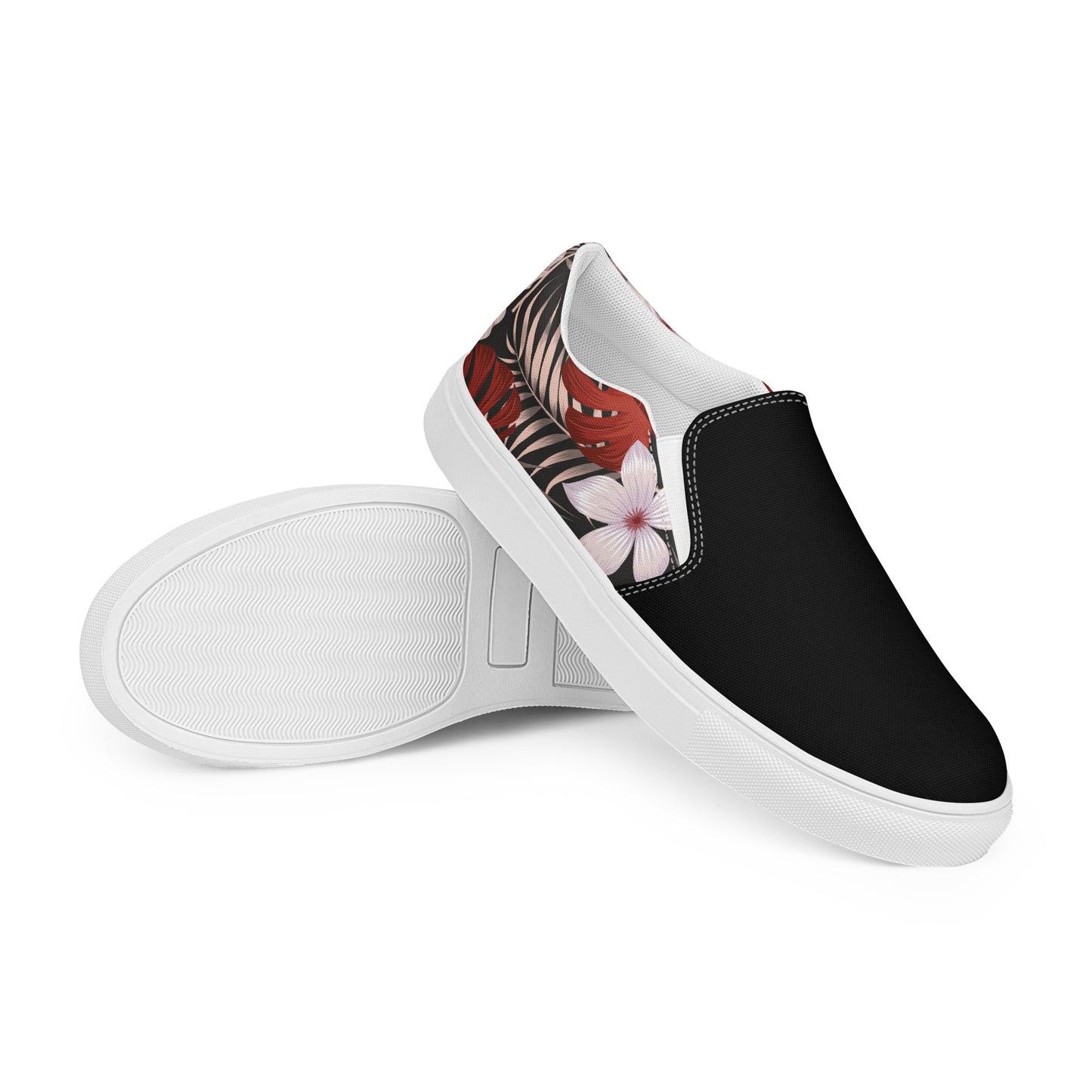 Eden Garden | Women’s Slip-on Canvas Shoes | Kuai 2Tone - WildSage Market