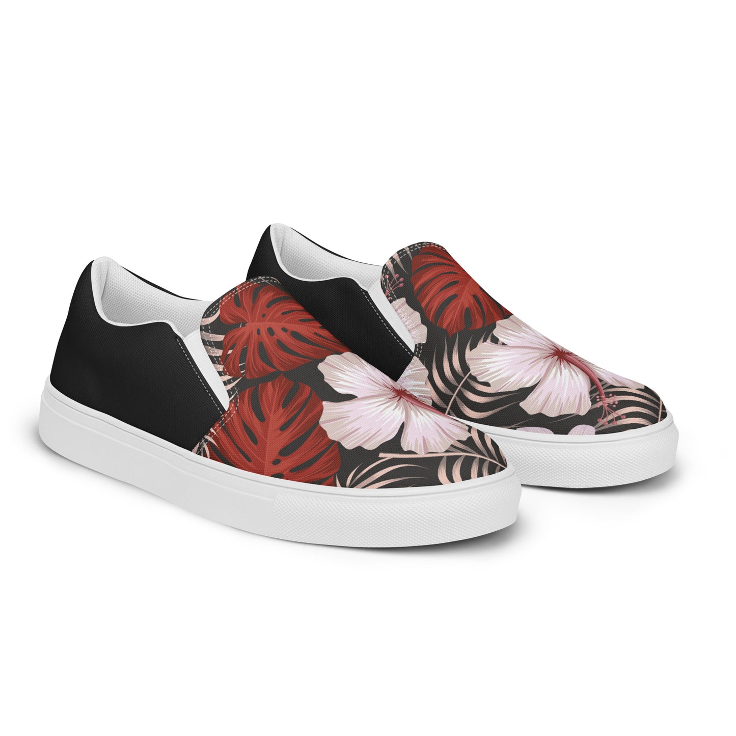 Eden Garden | Women’s Slip-on Canvas Shoes | Kuai Halftone - WildSage Market