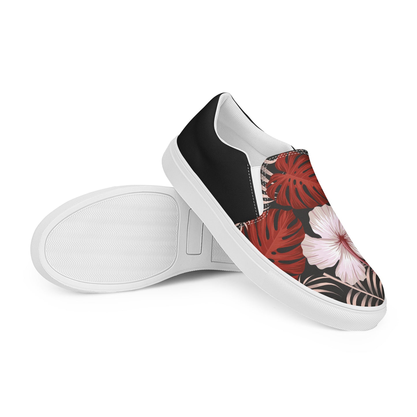 Eden Garden | Women’s Slip-on Canvas Shoes | Kuai Halftone - WildSage Market
