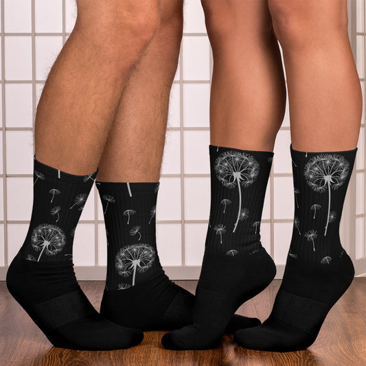 Eden Garden | Socks | Black Dandelion