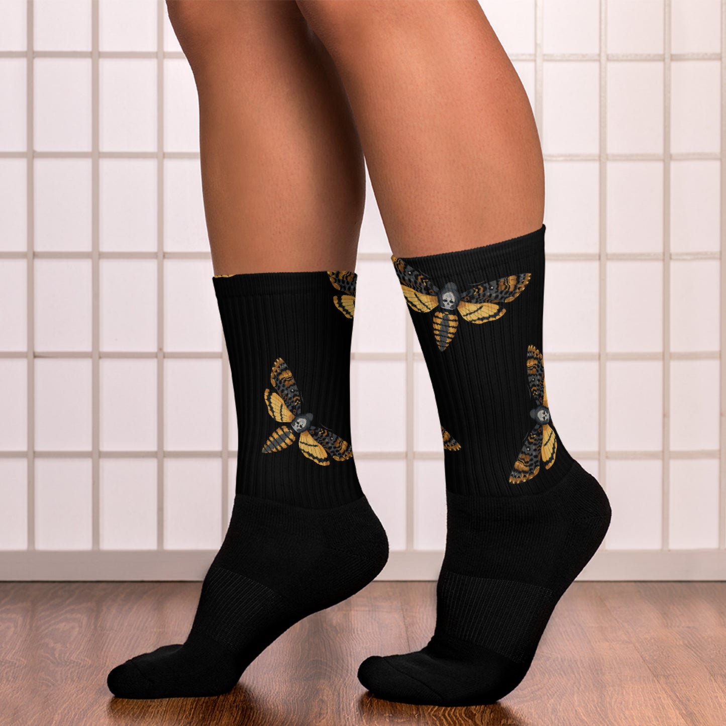 Eden Garden | Socks | Black Moth