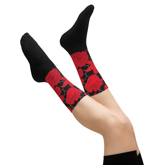 Eden Garden | Socks | Red Lily