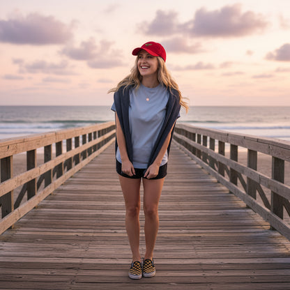 Eden Garden | Embroidered Soft Cap | Flying Bee