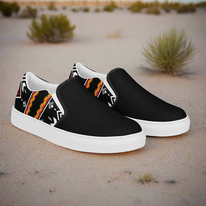 Slip-on Canvas Shoes Condios Two Tone featuring bold patterns and a comfortable design for casual wear