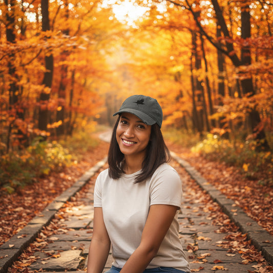 Eden Garden | Distressed Hat | Black Raven