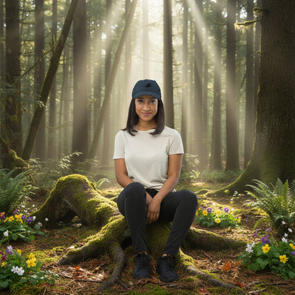 Eden Garden | Distressed Hat | Black Raven