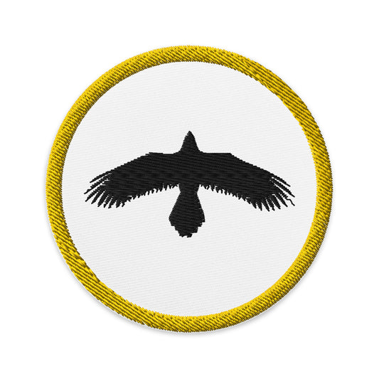 Eden Garden | Embroidered Patch | Black Raven