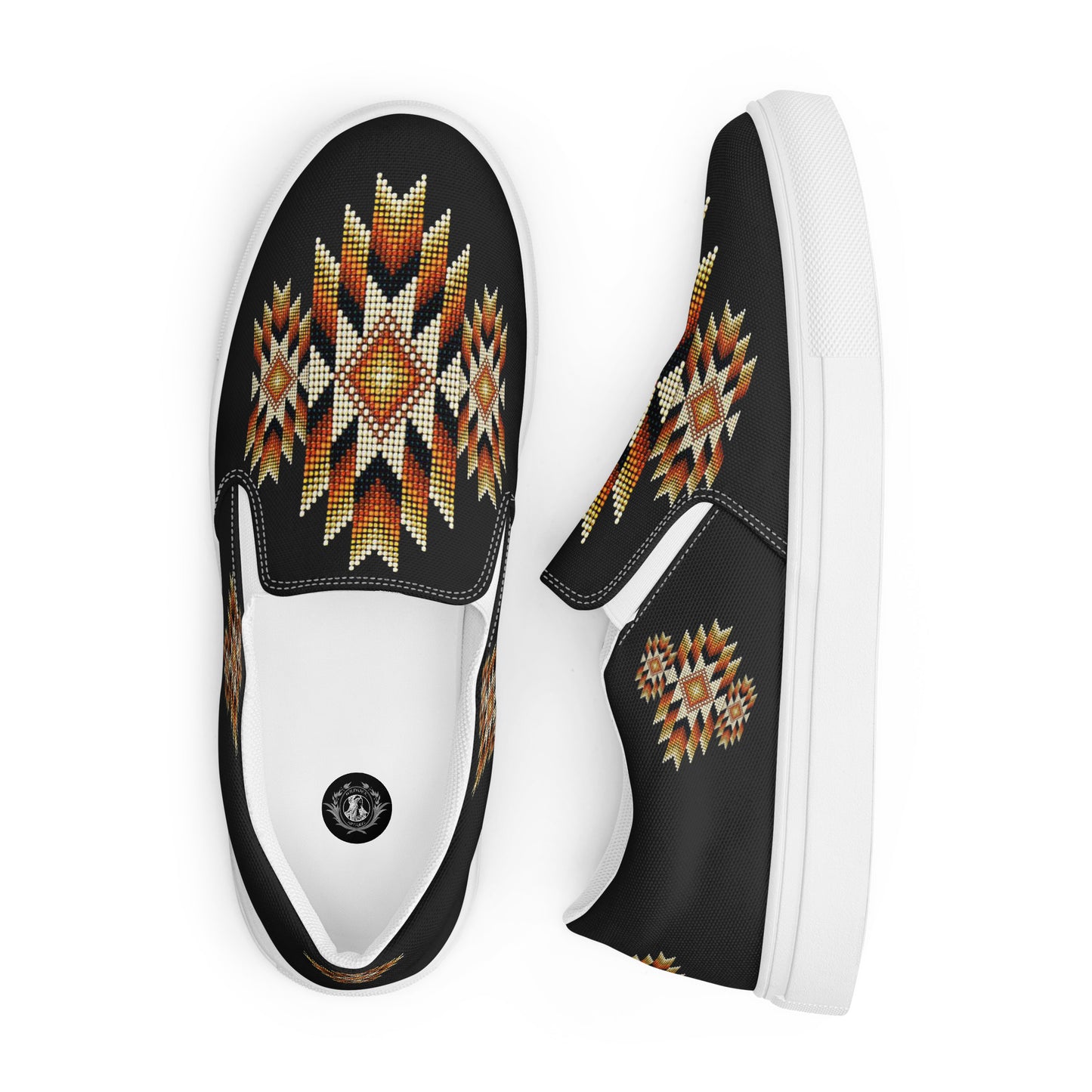 Southwest | Men’s Slip-on Canvas Shoes | Night Sky