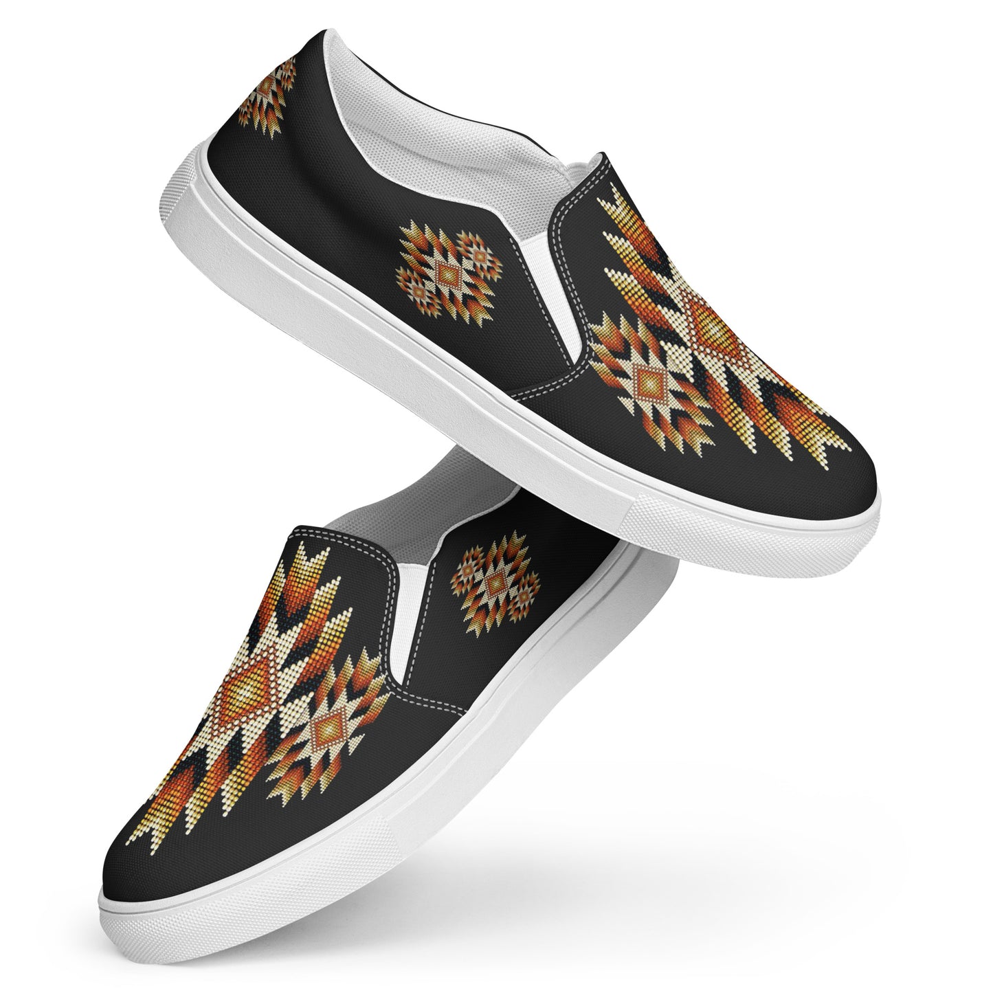 Southwest | Men’s Slip-on Canvas Shoes | Night Sky