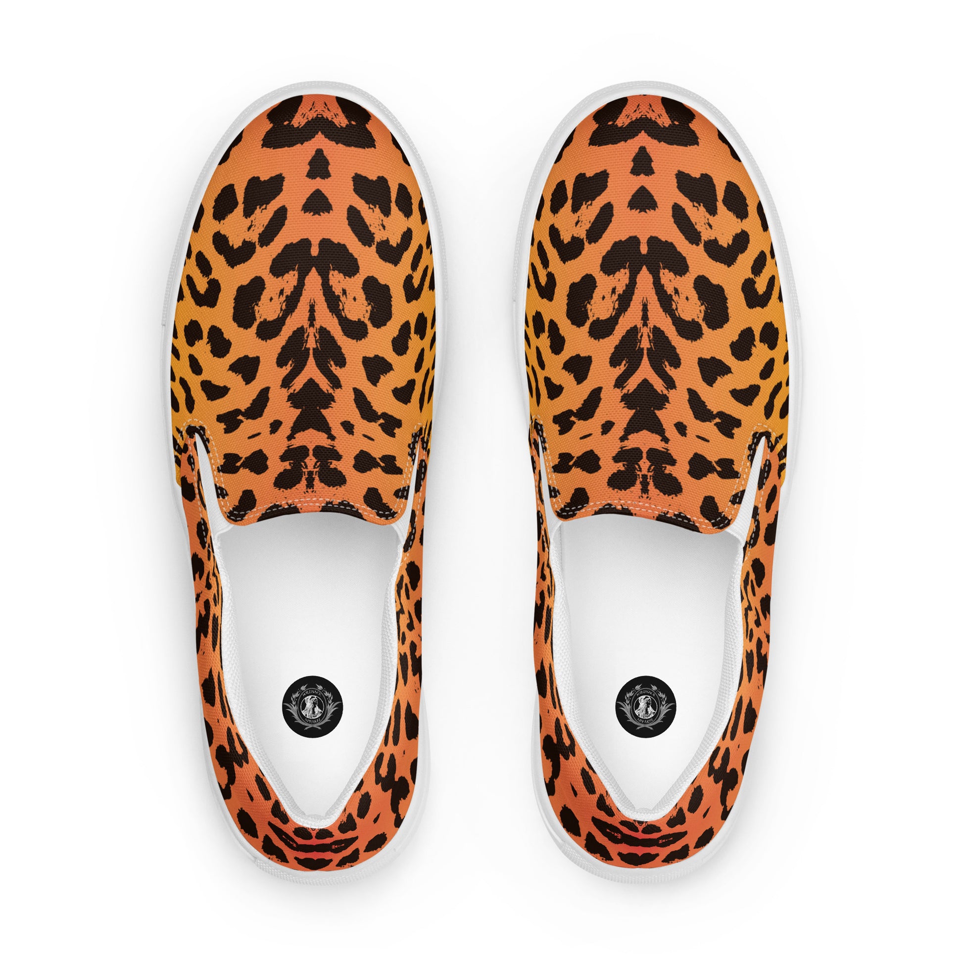 Eden Garden | Men’s Slip-on Canvas Shoes | Cheetah - WildSage Market