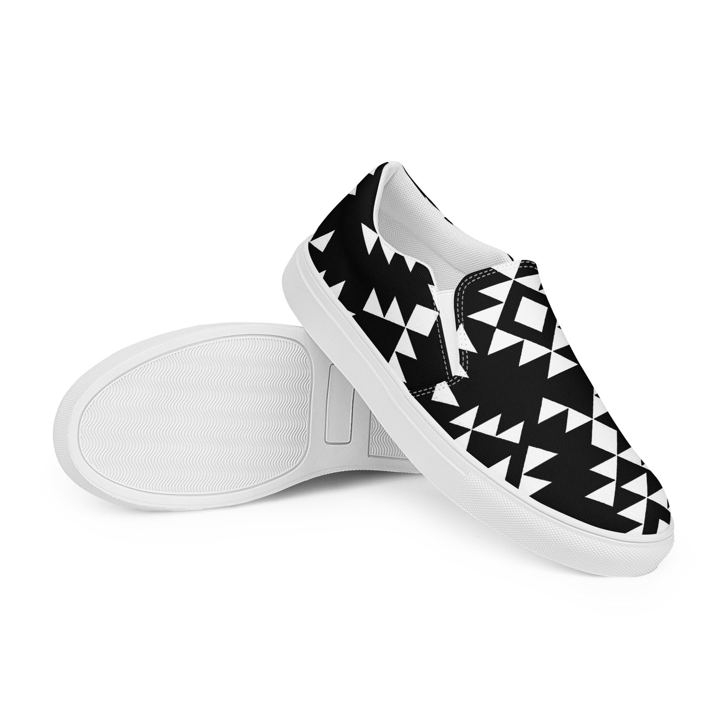 Southwest | Men’s Slip-on Canvas Shoes | Sonora Black