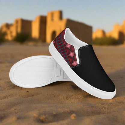WildSage Market Slip-on Canvas Shoes Chinle Two Tone with Stylish Design Perfect for Casual Outfits