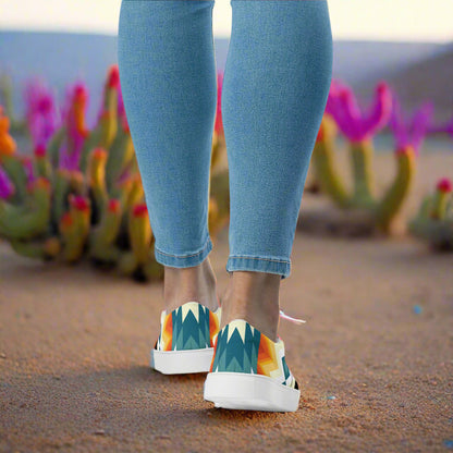 Stylish Slip-on Canvas Shoes Sundance Two Tone with colorful design and comfortable fit for casual wear