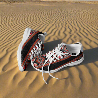 Women’s Southwest Print, Custom Athletic Shoes, Native  American Geometric Pattern
