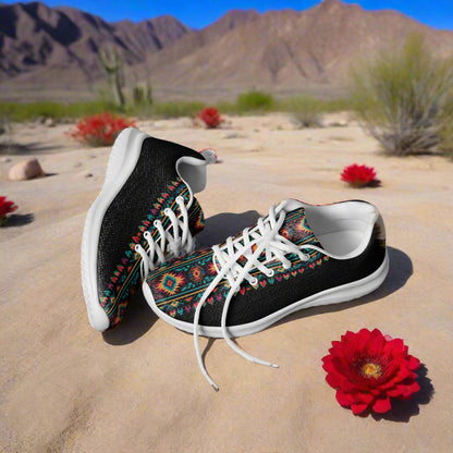 Southwest Pattern Women’s Custom Athletic Shoes