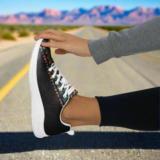 Southwest Pattern Women’s Custom Athletic Shoes