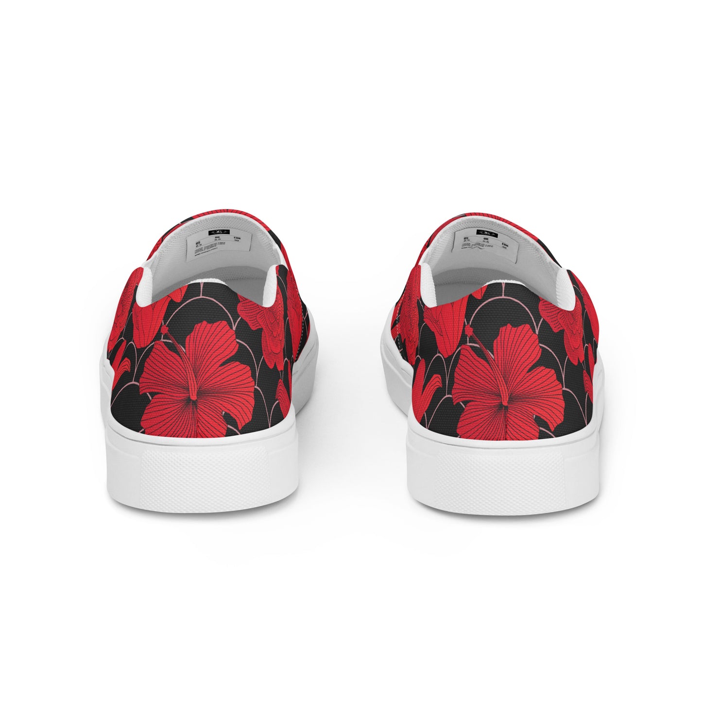 Eden Garden | Women’s Slip-on Canvas Shoes | Red Lily