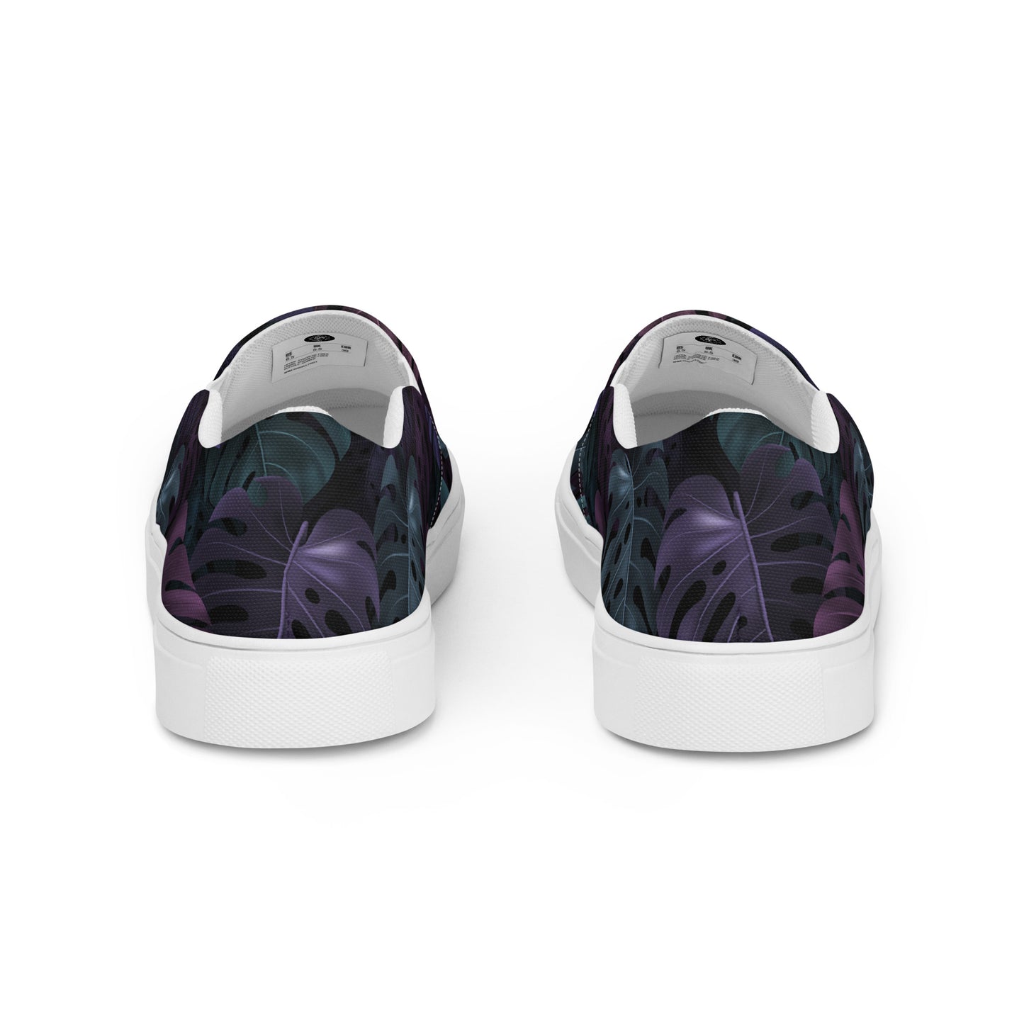 Eden Garden | Women’s Slip-on Canvas Shoes | Dark Forest