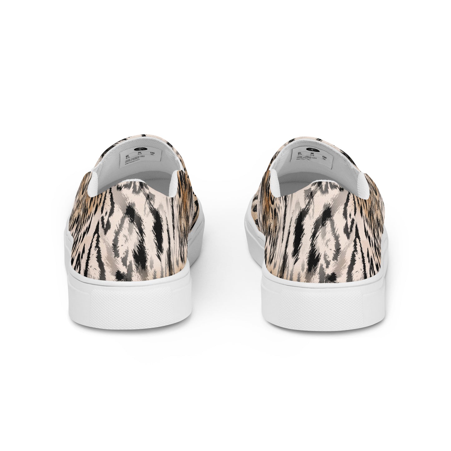 Eden Garden | Women’s Slip-on Canvas Shoes | Leopard