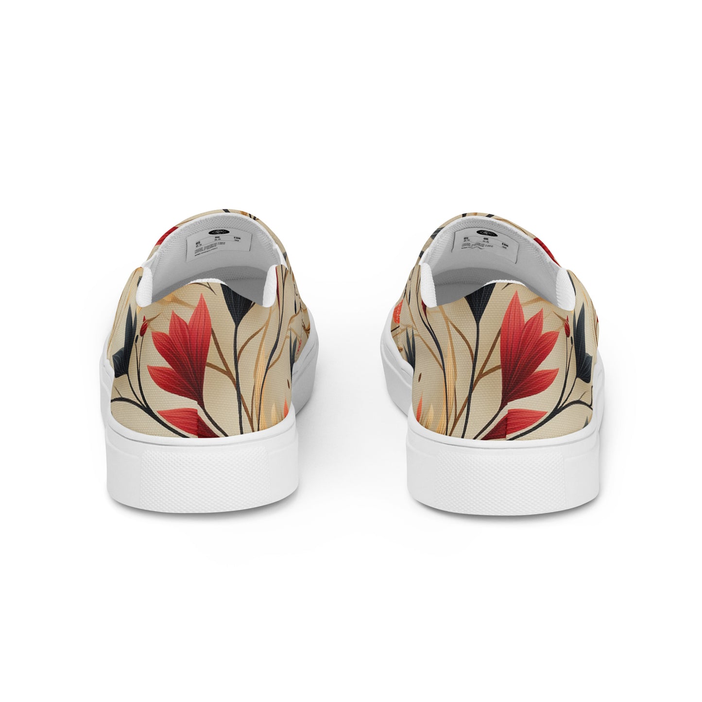 Eden Garden | Women’s Slip-on Canvas Shoes | Autumn Fire