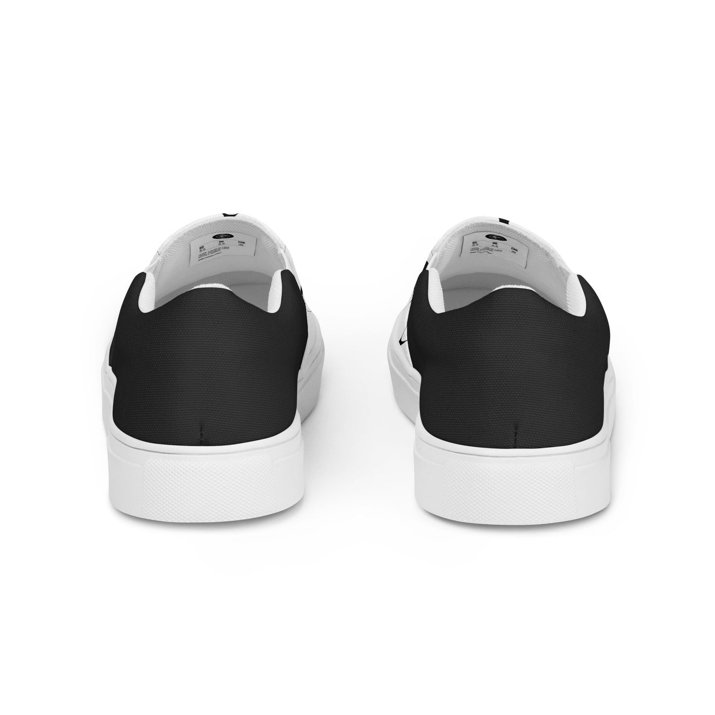 Silk Road | Women’s Slip-on Canvas Shoes | White Diamond Halftone