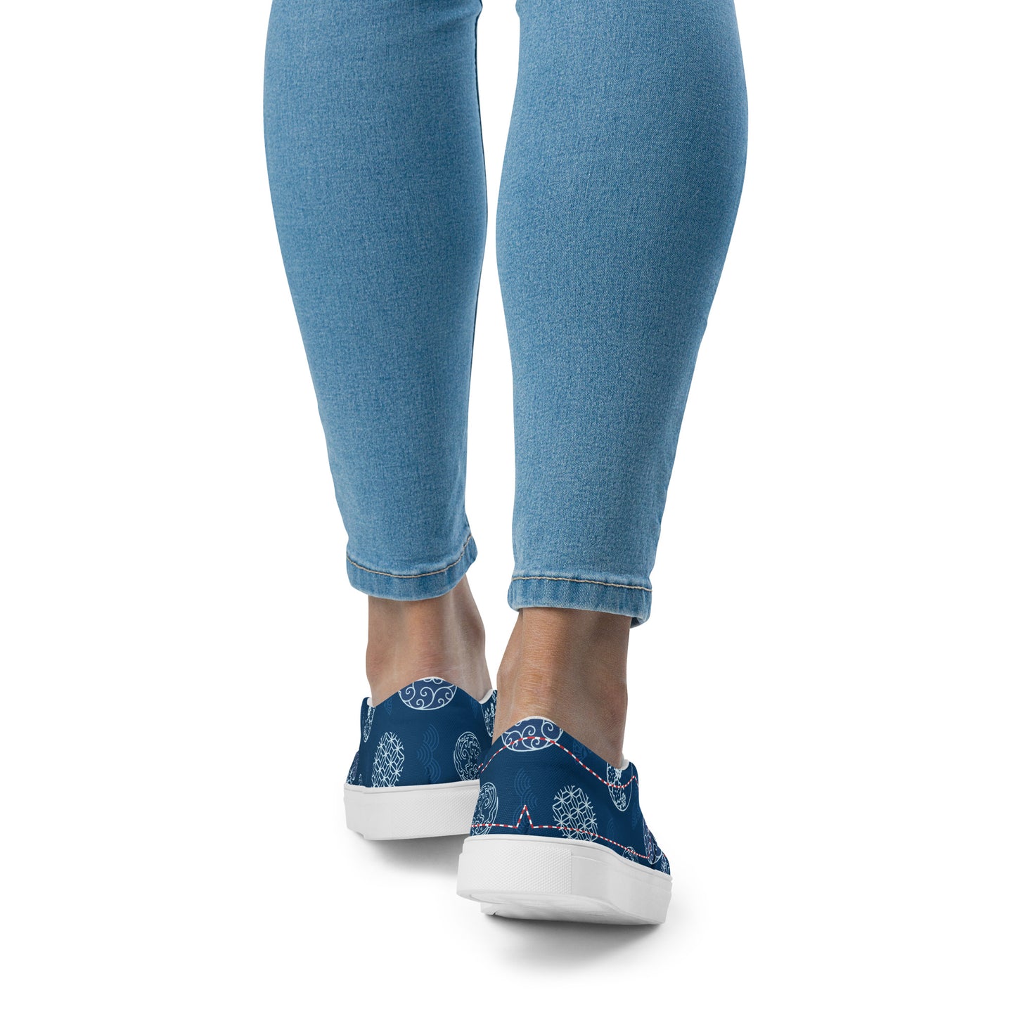 Silk Road | Women’s Slip-on Canvas Shoes | Blue Seal