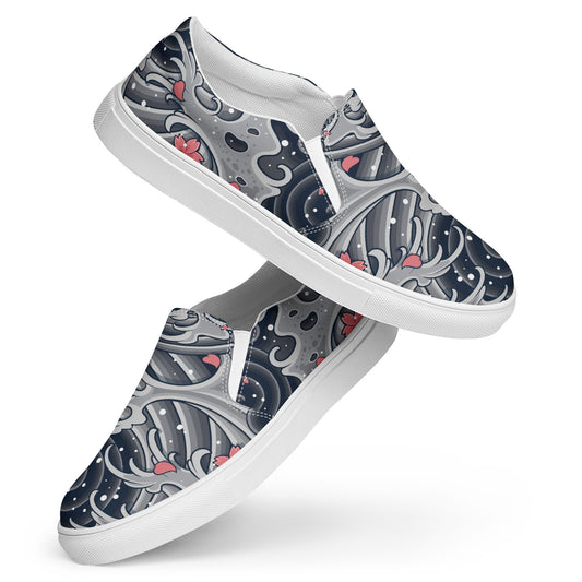 Silk Road | Women’s Slip-on Canvas Shoes | Sea Storm