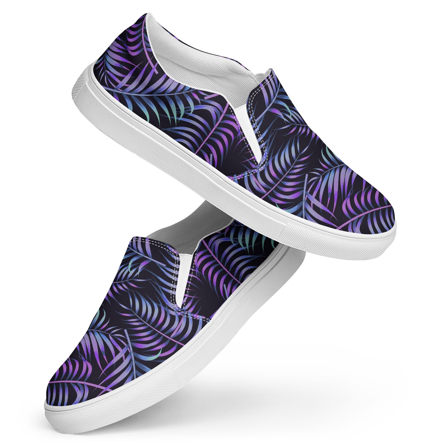 Eden Garden | Women’s Slip-on Canvas Shoes | Purple Haze