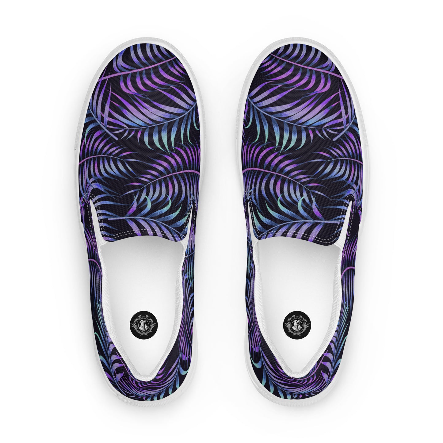 Eden Garden | Women’s Slip-on Canvas Shoes | Purple Haze