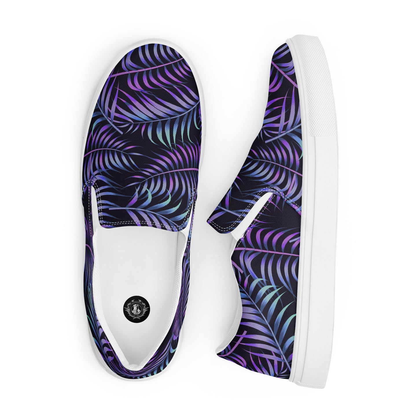 Eden Garden | Women’s Slip-on Canvas Shoes | Purple Haze