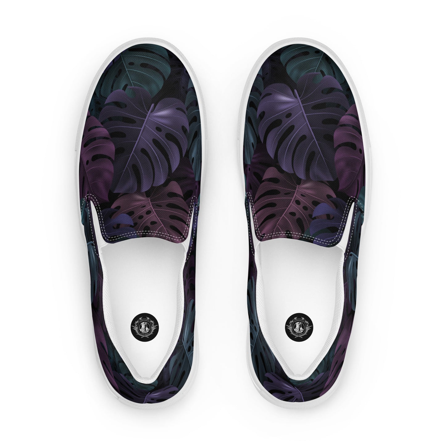 Eden Garden | Women’s Slip-on Canvas Shoes | Dark Forest