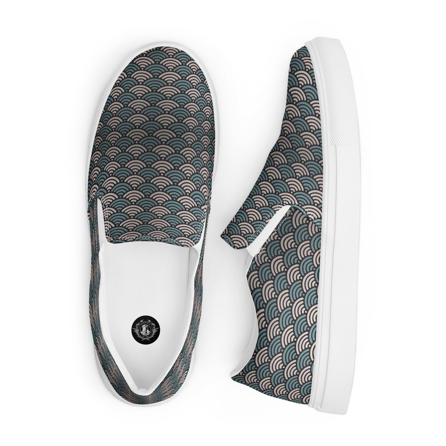 Silk Road | Women’s Slip-on Canvas Shoes | Sea Foam