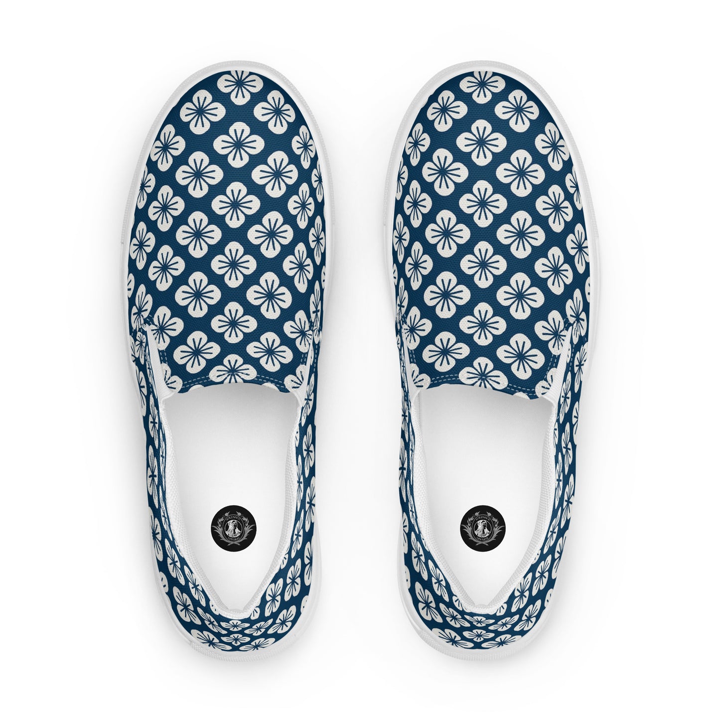 Silk Road | Women’s Slip-on Canvas Shoes | Blue Orchid