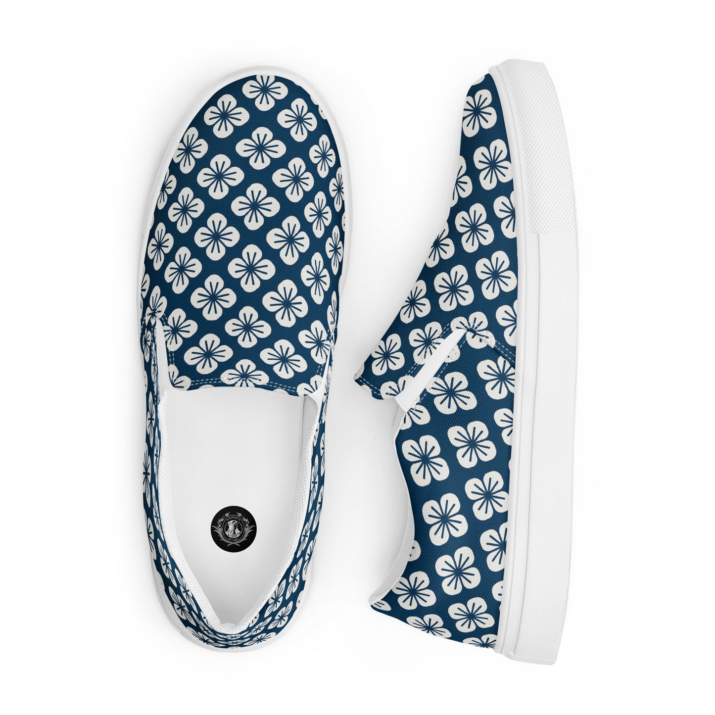 Silk Road | Women’s Slip-on Canvas Shoes | Blue Orchid