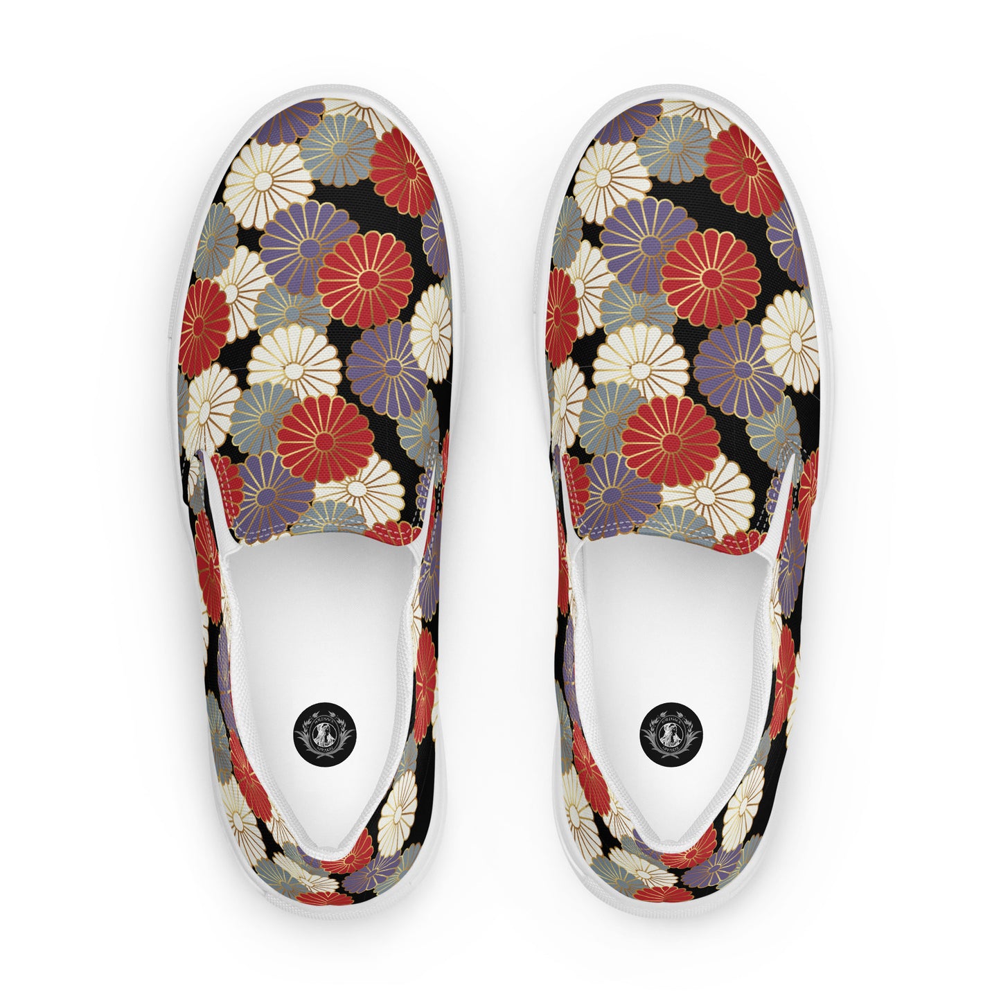 Silk Road | Women’s Slip-on Canvas Shoes | Chrysanthemum