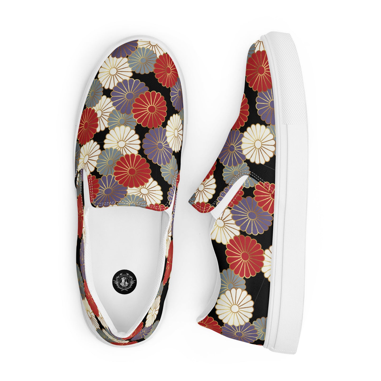 Silk Road | Women’s Slip-on Canvas Shoes | Chrysanthemum